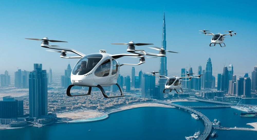 Everything You Need to Know About Dubai’s Flying Taxi Service