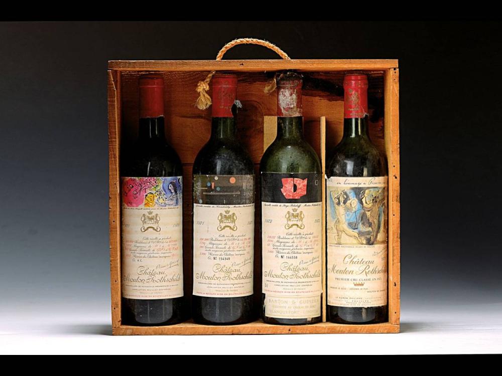 3. Jeroboam of Chateau Mouton-Rothschild 1945 – $310,700