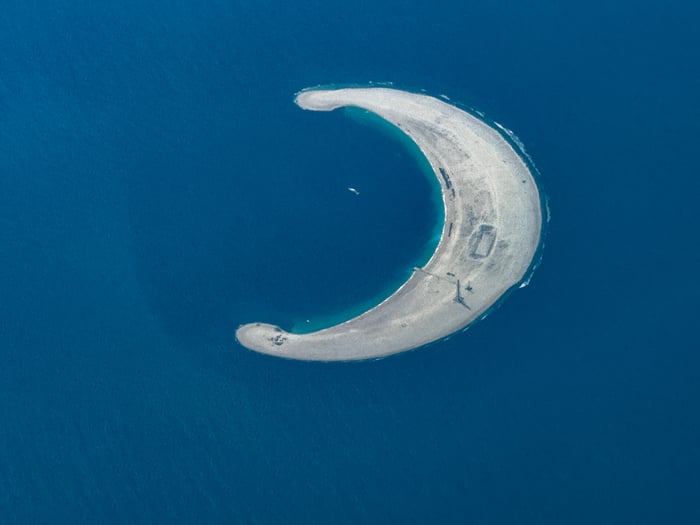 Moon Island in Dubai