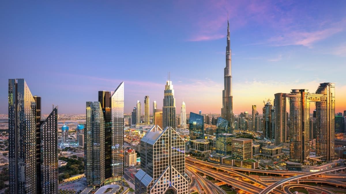 Buildings in Downtown Dubai