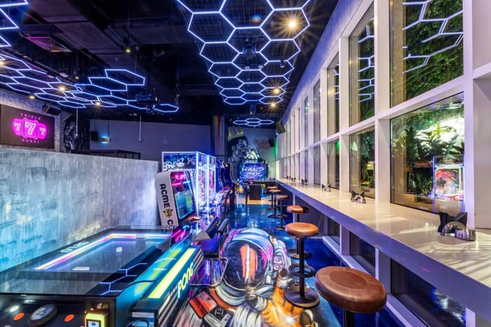 Arcade for grownups - Triple 7.jpg fun activities in dubai for adults